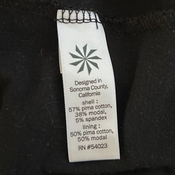 Athleta Black Ruched Midi Dress – Women’s Size M - Picture 6 of 7